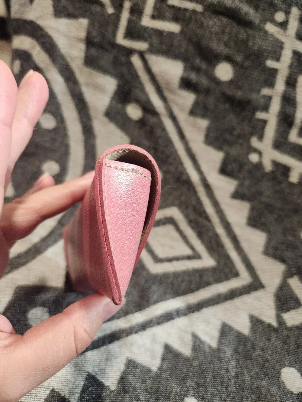 Kate Spade New York Pink Leather Glasses / Eyeglasses / Sunglasses Soft Case